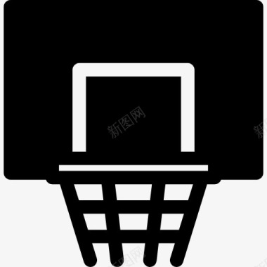 篮球筐图标图标