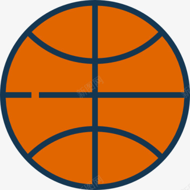 篮球图标图标
