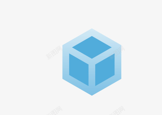 几何立体logo图标图标