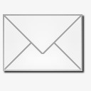 email电子邮件邮件消息信信封6红宝石图标图标