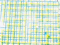 黄绿网格底纹素材