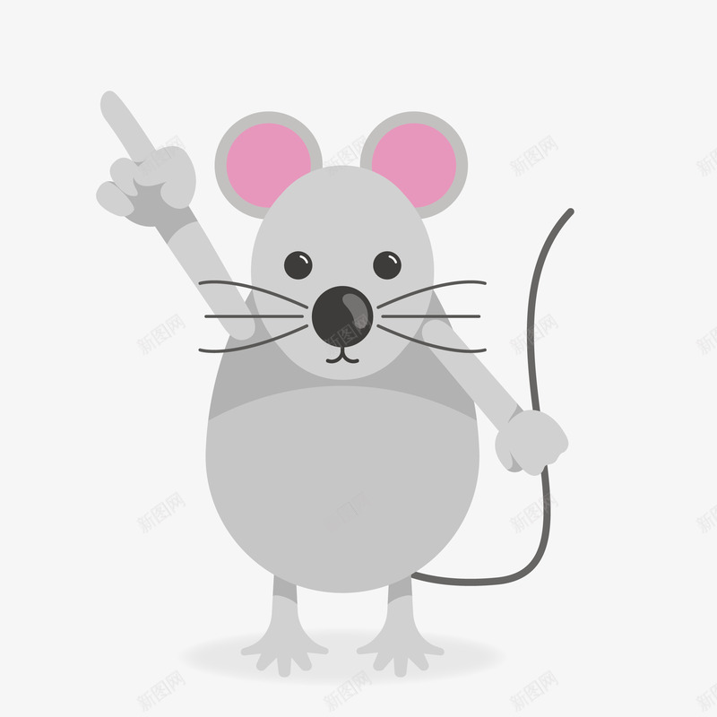 创意灰色卡通小老鼠矢量图eps免抠素材_88icon https://88icon.com 动物 卡通 图案 大肚子 小清新 灰色 生物 简约 老鼠 装饰 鼠 矢量图
