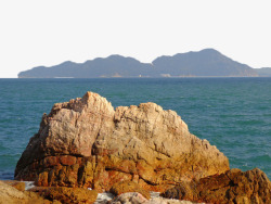 海边岩石摄影素材