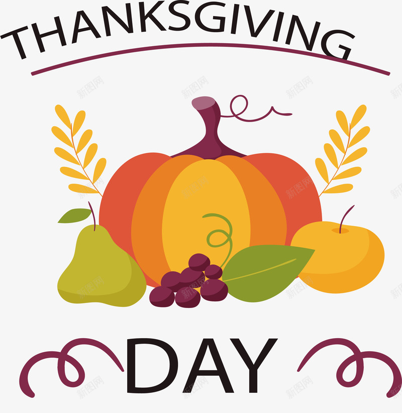 手绘感恩节装饰图案矢量图ai免抠素材_88icon https://88icon.com 感恩节png 感恩节卡通标签 感恩节标签装饰 感恩节标签透明免扣 节日设计png 装饰图案 矢量图