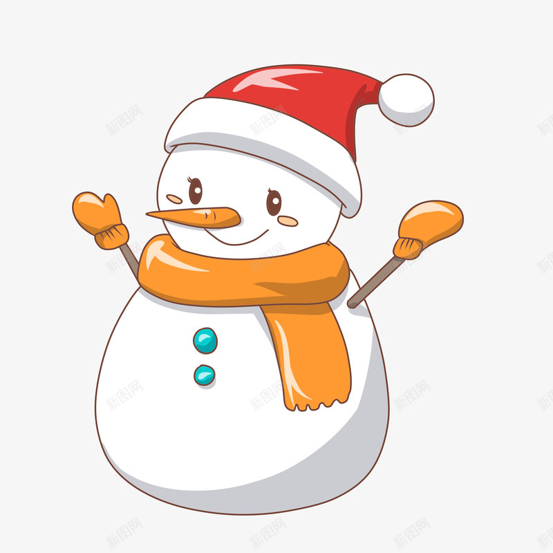 圣诞冬至小雪人3png免抠素材_88icon https://88icon.com 冬至 冬至图案 圣诞 小雪人 戴帽子的小雪人 红帽子 雪人表情