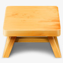 木质板凳装饰素材