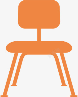 椅子现代欧式家居矢量图素材