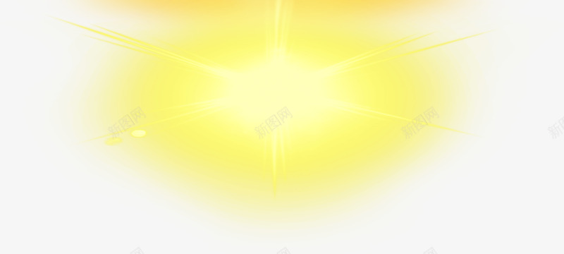 黄色梦幻光效星光装饰png免抠素材_88icon https://88icon.com 星光 梦幻 装饰 黄色