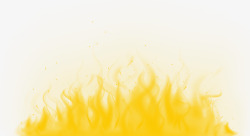 黄色模糊火焰双12素材