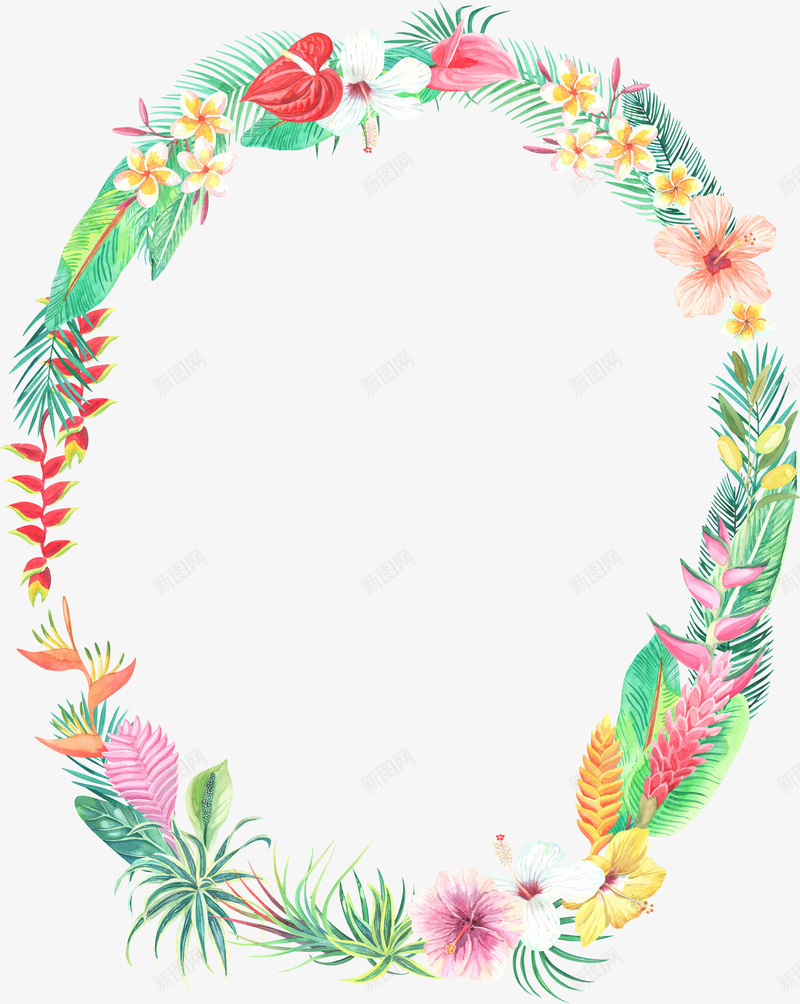 彩色椭圆形花环png免抠素材_88icon https://88icon.com 彩色 彩色椭圆形花环 彩色花朵 椭圆形 椭圆形花环 花儿 花环 鲜花