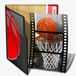篮球电影文件夹素材