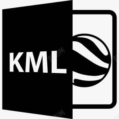 XLS文件打开KML开放文件格式图标图标