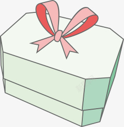 扁平化礼品盒卡通礼品盒子矢量图高清图片