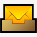 电子邮件收件箱邮件消息信信封软图标图标