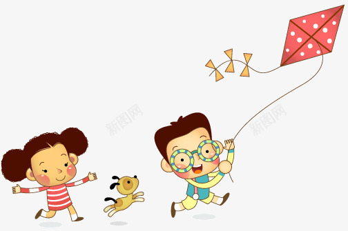 童年风筝png免抠素材_88icon https://88icon.com 亲情 团圆 团聚 家 家人 年夜饭 新年 温馨 父亲节元素 童年 聚餐 过年 风筝