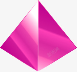 立体三角型彩色立体三角形超清图高清图片