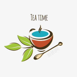 健康茶饮热饮饮品饮料自然图标高清图片