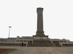 著名北京人民英雄纪念碑素材