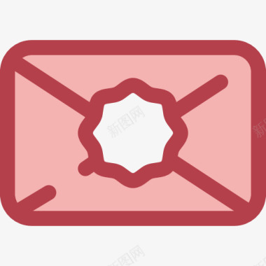 邮件后信封图标图标