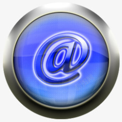 蓝色电子邮件邮件消息信信封经典素材