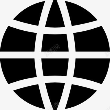 大杯固体全局符号的黑色网格圈图标图标