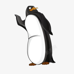 跳舞的企鹅素材
