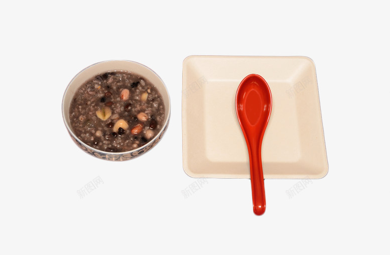 碗中的腊八粥片png免抠素材_88icon https://88icon.com 健康食品 勺子 粗粮 腊八粥 腊八节