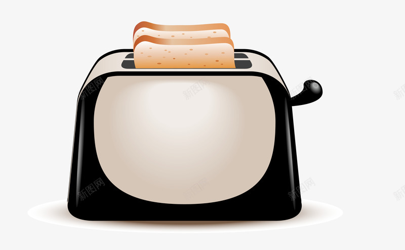卡通时尚厨具面包机psd源文件psd免抠素材_88icon https://88icon.com 卡通厨具 卡通厨房用品 卡通烤箱 卡通面包机 烤箱机 面包机