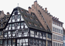 法式建筑斯特拉斯堡高清图片