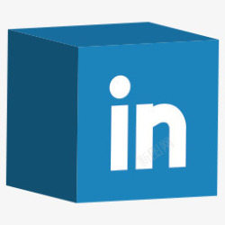 立方体LinkedIn媒体集社素材