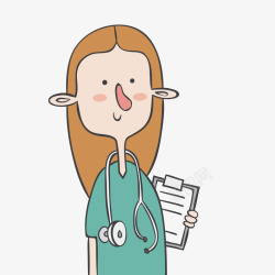 卡通医护人员素材