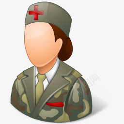 女护士真人军队女护士图标图标