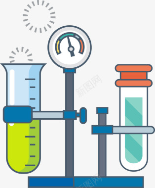 科学的化身生物化学科学图标图标