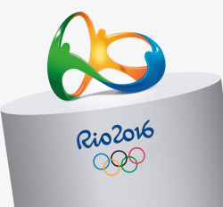 巴西里约奥运会立体标志素材