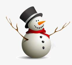 圣诞节雪人素材