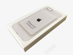苹果6s白色手机盒素材