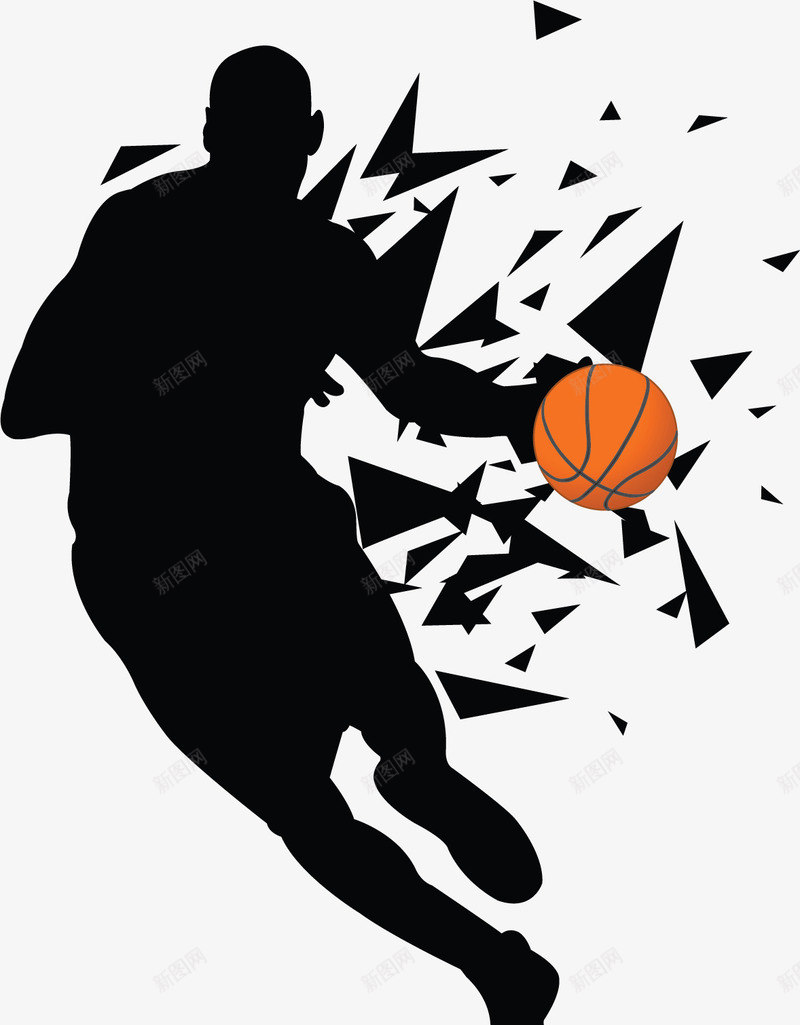篮球运动带球过人矢量图ai免抠素材_88icon https://88icon.com 健身 健身运动 带球过人 矢量png 篮球 篮球运动 矢量图