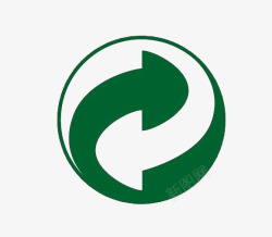 循环系统绿色循环标识图标高清图片