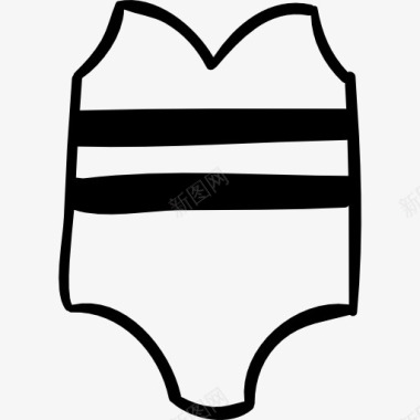 女性swimmingsuit图标图标
