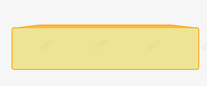 黄色平台psd免抠素材_88icon https://88icon.com 产品展示 平台 活动元素 黄色