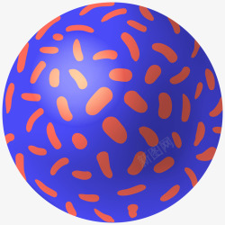 彩色漂浮小球立体插画矢量图素材
