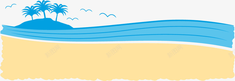 夏日海滩效果元素png免抠素材_88icon https://88icon.com 夏日海滩 效果 海滩