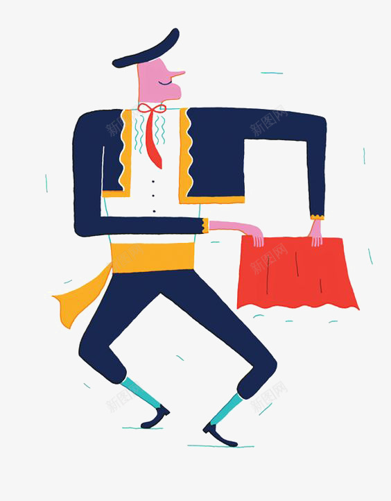 变魔术png免抠素材_88icon https://88icon.com 卡通 变魔术 抽象 男人 表演