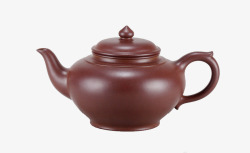 茶壶紫砂壶实物展示素材