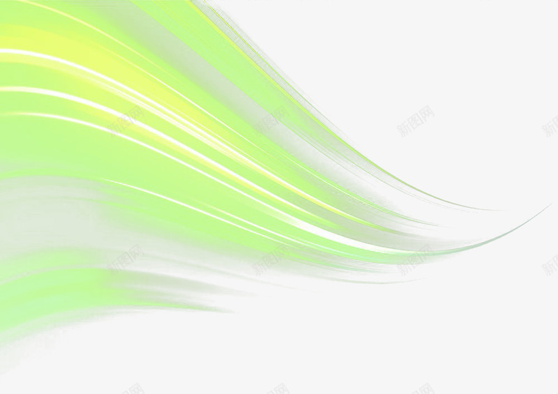 绿色速度曲线png免抠素材_88icon https://88icon.com 光效 光速 发光 曲线 科技光速 绿色 速度 速度光