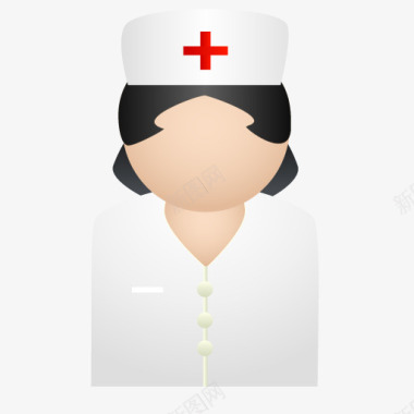 卡通护士图标图标