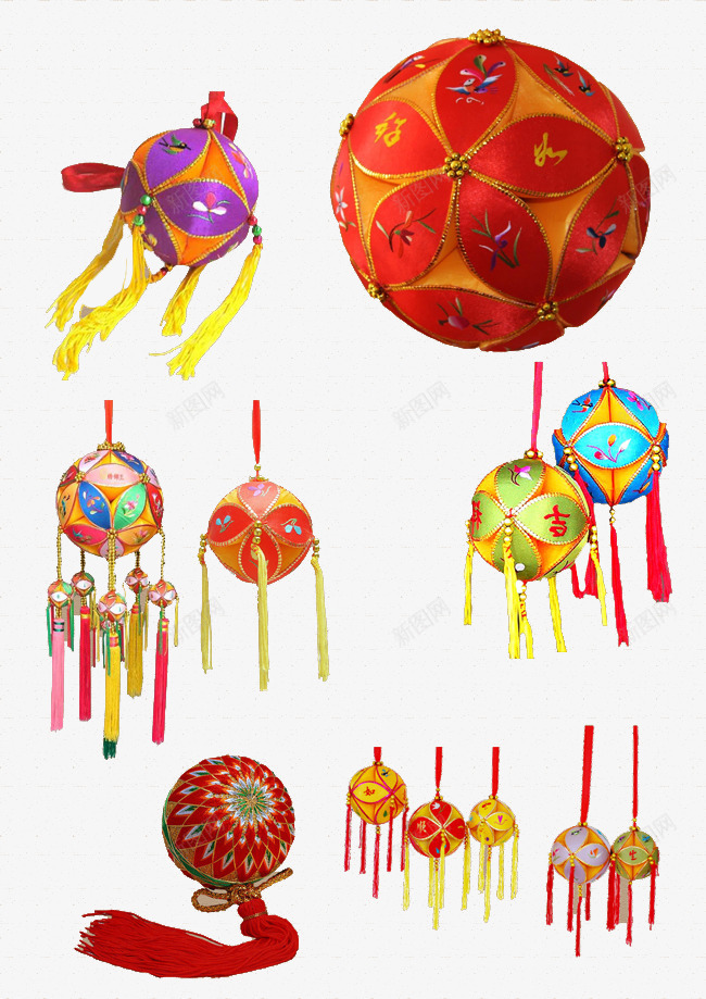 绣球合集png免抠素材_88icon https://88icon.com 中国风 中式 古代绣球 实物 抛绣球 绣球