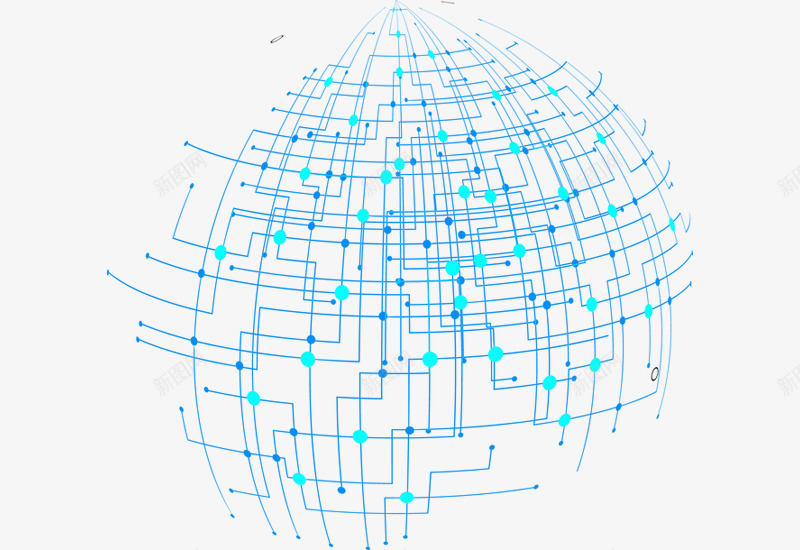 全球科技线路网创意png免抠素材_88icon https://88icon.com 免抠 圆形图案 圆形漂浮 科幻设计 科技banner 科技光球 科技线路