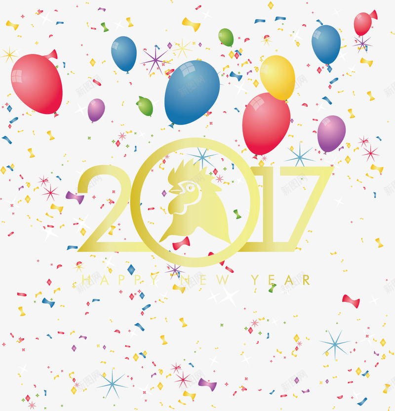 精美2017年艺术字png免抠素材_88icon https://88icon.com 2017 华丽 字体 庆典 新年 春节艺术字 艺术字 节日 设计 金色 高贵 鸡年