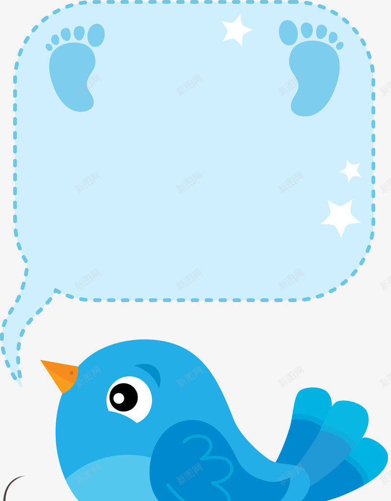 蓝色卡通企鹅框架装饰图案png免抠素材_88icon https://88icon.com 企鹅 免抠PNG 卡通 框架 蓝色 装饰图案